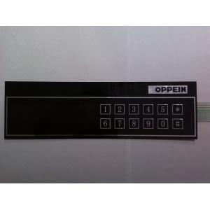 Quality Flexible PC / PET Waterproof Tactile Membrane Switch Keyboard for sale
