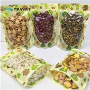 Gravure Printing Translucent MOPP CMYK Stand Up Zipper Bags