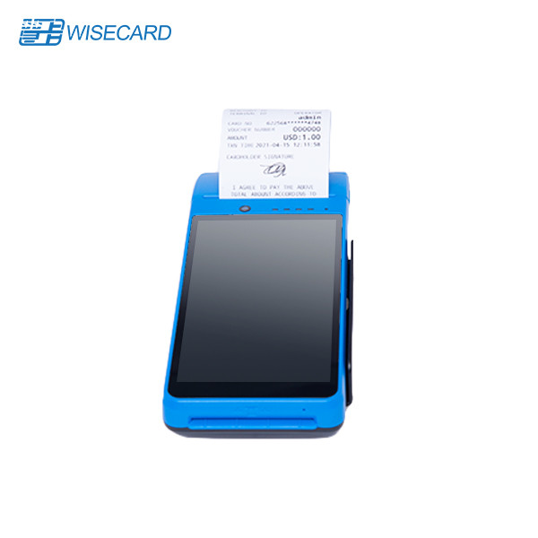 Quality GPRS EDGE Pos Payment Terminal 5800mAh UMTS Contactless Handheld for sale