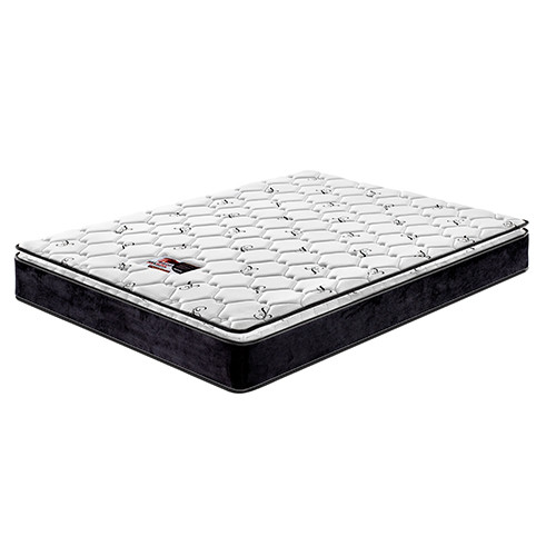 Queen Double King 10 Inch Pillow Top Bonnell Spring Mattress Compressed Mattress In Box