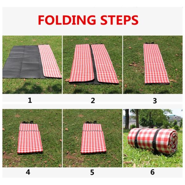 Polyester PEVA Outdoor Picnic Mat Waterproof And Moistureproof