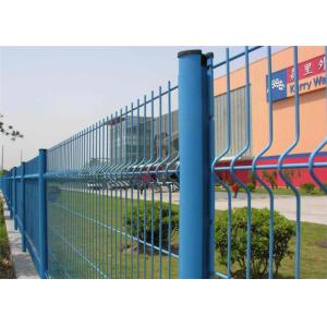China Surround Garden Triangle Fence Panel Plastic Coated Wire Easily Assembled on sale