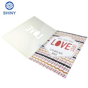 Happy Birthday Gifts Music Printing Greeting Card Cute Paper Customized