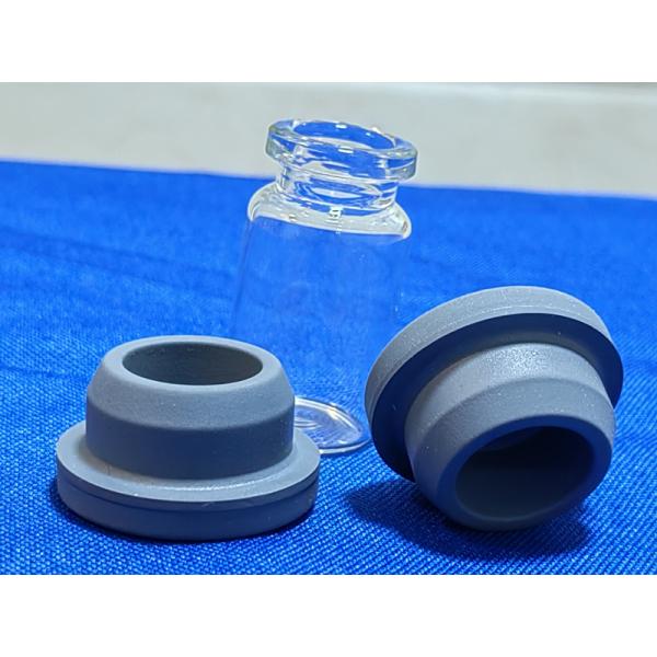 13mm 20mm Grey Medical Butyl Vial Rubber Stopper for USP Glass Infusion Bottle Closures