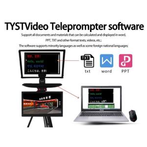 TYSTVideo Professional Studio Dual Screen Teleprompter 22inch Private Mold