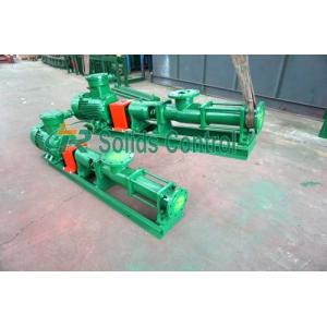 Quality 40m³/H Drilling Fluid Screw Type Pump Eeding Slurry For Centrifuge 11kw Power for sale