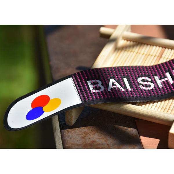 Custom Silicone Logo Toothbrush And Screen Printed Patches For Clothing