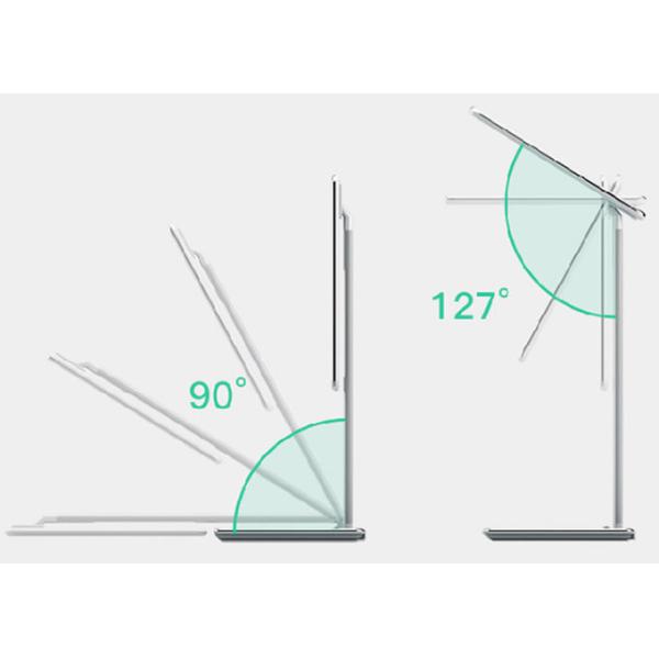 2 In1 Brightness Adjustable 5W QI Wireless Charging Pad