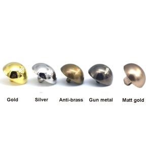 Custom Durable Using Round Mushroom Plastic Snap Button Cover