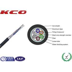 China Moisture Resistant Fiber Optik Cable , Multimode Fiber Cable Aluminum Tape Layer on sale