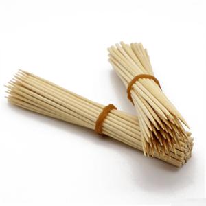 Disposable Bamboo Marshmallow Roasting Sticks 40cm Length 4 - 6mm Diameter