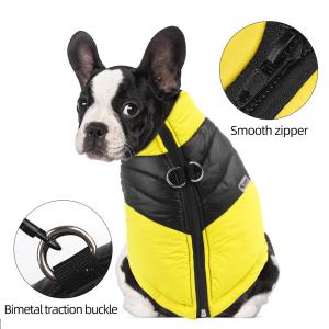 Pet Padded Vest Waterproof Warm Dog Clothing Reflective Comfortable