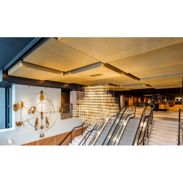 Decorative Woven Wire Mesh Pattern Screens Room Dividers for Home Decor Cabinets Kitchens