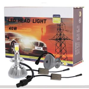 40W Bright COB LED Auto Headlamp