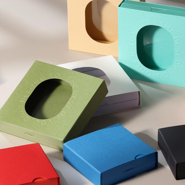 Buy Custom Hollow Cardboard Jewelry Box with Logo Printing at wholesale prices