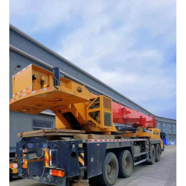 80ton Lifting Capacity Hoist Crane Truck Crane STC800E6 Top Choice for Construction Projects