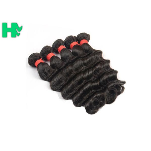 Buy 4*4 Brazilian Deep Wave 100% Natural Human Deep Wave Human Hair Wave Weft Extensions at wholesale prices