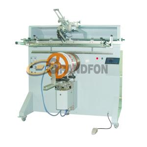 YZ-600R round plastic bucket tub semi-automatic silk screen printing machine