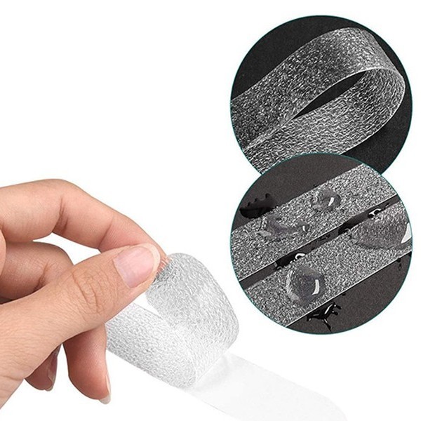 Waterproof Anti Slip Stair Tread Strips PEVA Adhesive For Shower Stairs And