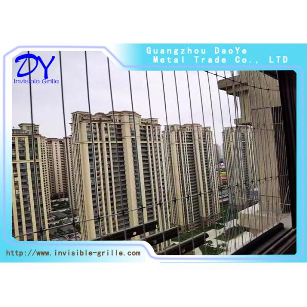 Buy Aluminum Alloy Smooth Living Window Invisible Grille Anti theft Unobstructed Views at wholesale prices