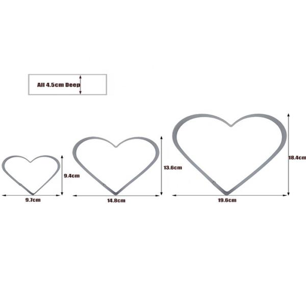 RK Bakeware China- Stainless Steel Mousse Ring For Making Mousse Cake