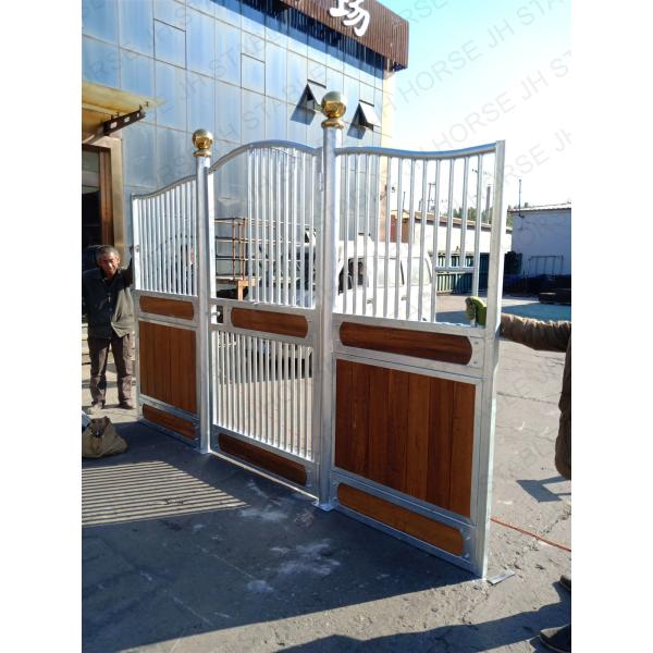 Buy Portable Horse Stable Box Front Door Prefabricated Building Material at wholesale prices