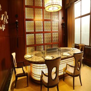 Commercial Teppanyaki Grill Table 2200x860x800mm with 8000W Power