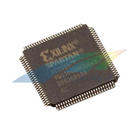 Buy Xilinx Amplifier IC Chips Integrated Circuits XC2S15VQ100-5C Embedded FPGAs at wholesale prices