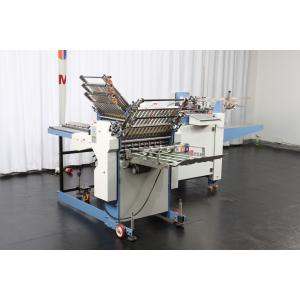 Large Size Cross Fold Paper Folding Machine With CE Approval Leaflet Paper