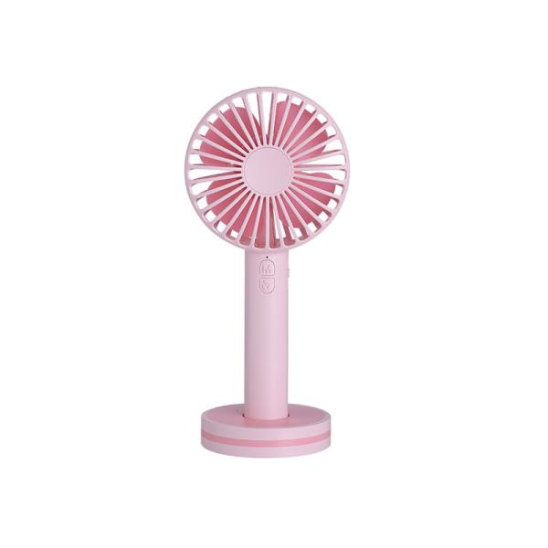 Macaroon Fan with mirror /souvenir hand held battery fan designs with logo with