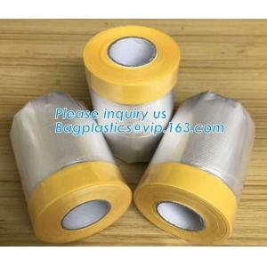 self adhesive auto painting pre-taped masking film auto paint shelding function