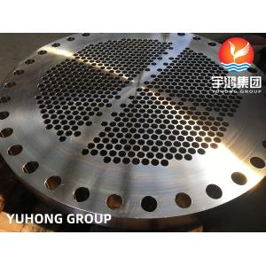 ASME SA965 F321H Heat Exchanger Boiler Pressure Vessel Tube Sheet