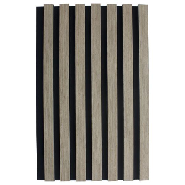 Buy Recycled Soundproof Veneer Panelling Wall , Mildewproof Timber Slats On Wall at wholesale prices