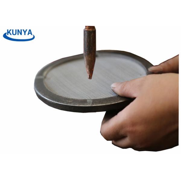 50 60 75 100 0.5mm Stainless Steel Wire Cloth Sintered Filter Disc Round Rimmed