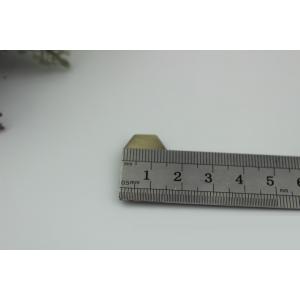 Super cheaper factory price bag fitting small flat six-sided nickel color metal