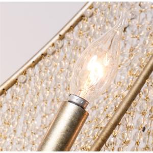 Long chandelier crystal decoration lamp hall lighting villa building spiral