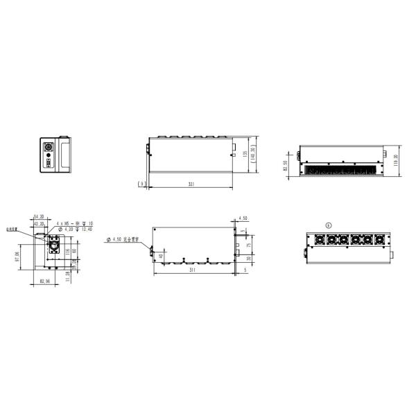 Low Power Nanosecond Laser Machine Parts Air Cooled CE Certification