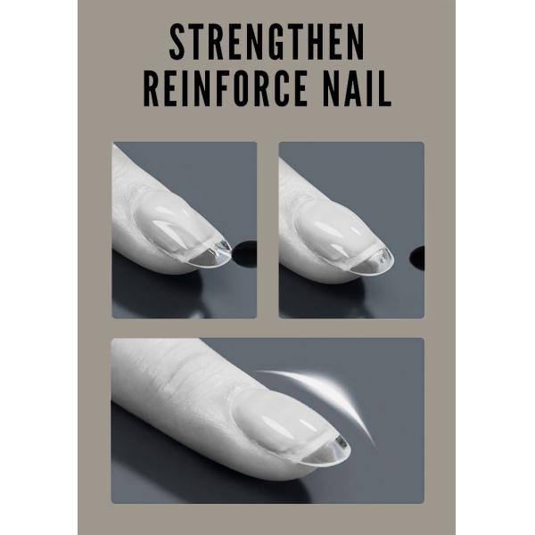 30g Rhinestone Glue Uv Led 4 in 1 Multi-Function Nail Building Gel Hard Jelly Nail Extended Base Top Coat Gel Acrylic Nails Tool