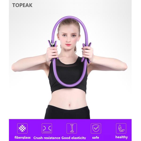 35.56mm 14" Pilates Ring Resistance Bands To Tone Inner Thigh Full Body