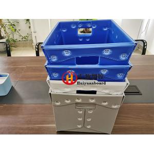 Polypropylene Corrugated Plastic Totes , Stackable Correx Storage Boxes