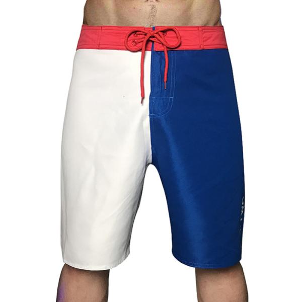 Buy Anti Shrink Custom Beach Shorts Non Stick Sand Solid Color Eco Friendly Unfading at wholesale prices
