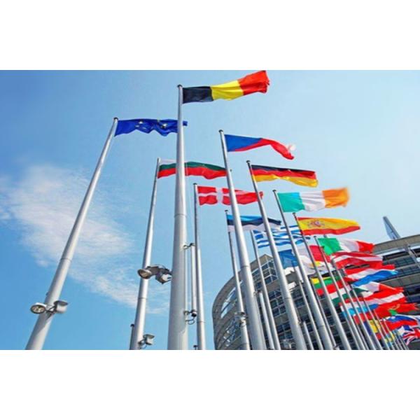 Buy Automatic Control Stainless Steel Flagstaff Remote Distance 50M Flag Raising Time Adjustable at wholesale prices