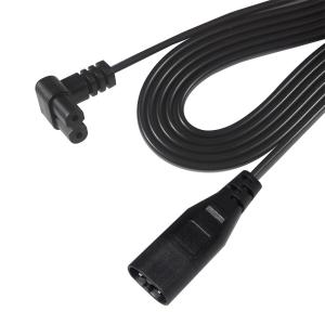 C8 Male to C7 Female 0.8m Power Cord 18AWG PVC ROHS Certified