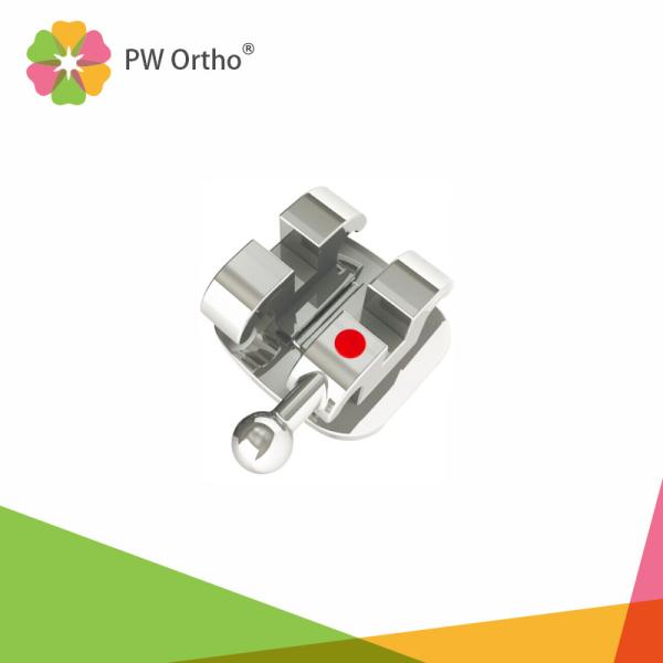 Buy Milled Slot MIM Technique Orthodontic Metal Brackets at wholesale prices