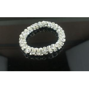 Quality Tin Alloy Metal Casting Jewelry plated silver Color Metal Cuff Bracelets for Party for sale