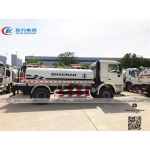 Shacman 10m3 Q235 Carbon Steel Tank Water Bowser Truck