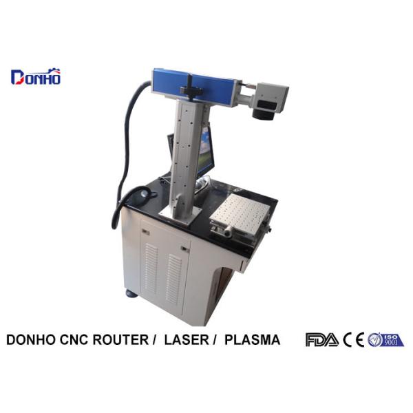 Buy 20W Table Type Metal / Fiber Laser Marking Machine With Computer Controlled at wholesale prices