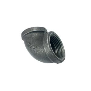 19mm Malleable Iron Pipe Fittings Metallurgical Plumbing 90 Degree Elbow