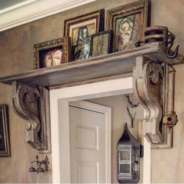 PU Decorative Brackets For Shelves Polyurethane Molded Products