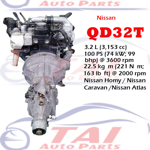 QD32 Engine 3.153L Original Used For Nissan Engine qd32 qd32t